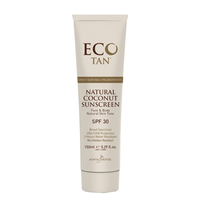 Eco Tan coconut sunscreen